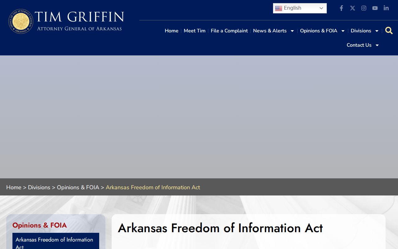 Madison County court records Arkansas FOIA overview